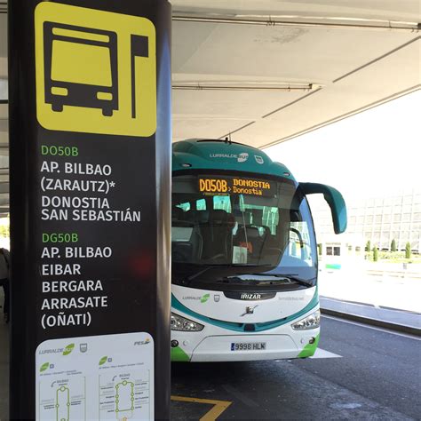 bilbao airport to san sebastian bus